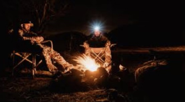 kansas hunting campfire